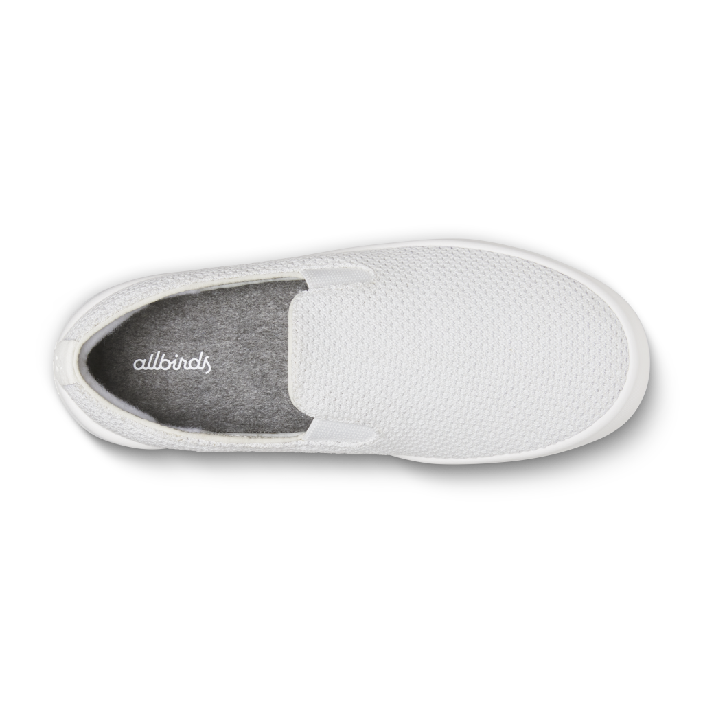 Allbirds M Cruiser Slip On Freizeitschuhe in WEISS