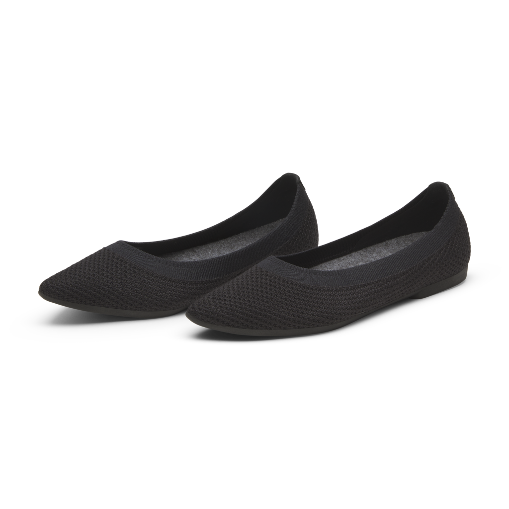 Allbirds W Breezer Point Ballerinas in SCHWARZ