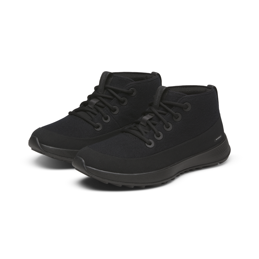 Allbirds W Wool Runner NZ Mid Waterproof Freizeitschuhe in SCHWARZ