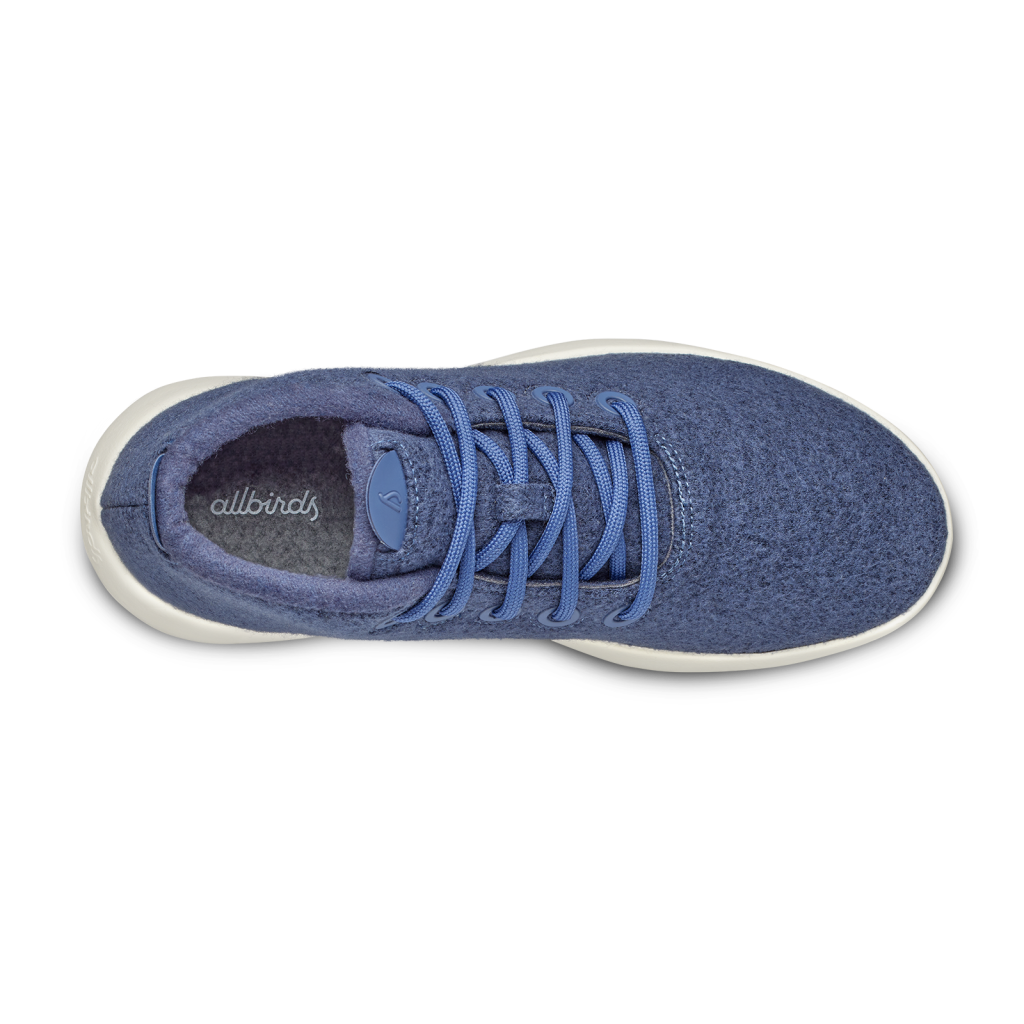 Allbirds M Wool Runner-up Mizzle Freizeitschuhe in BLAU