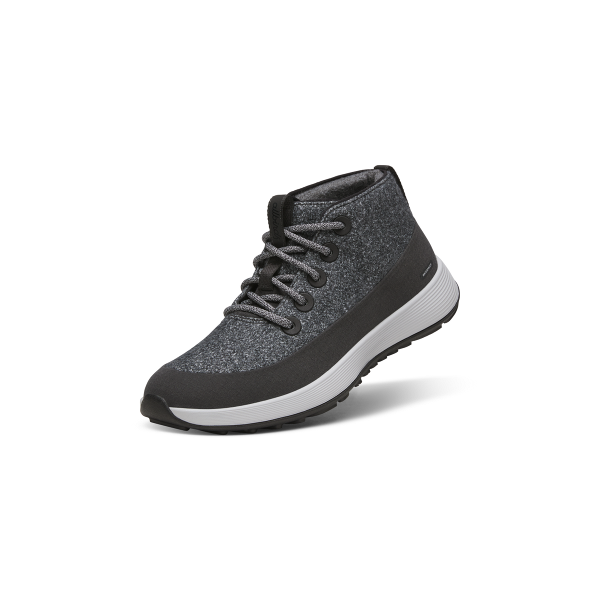 Allbirds M Wool Runner NZ Mid Waterproof Freizeitschuhe in GRAU