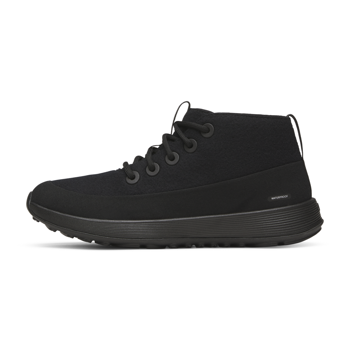 Allbirds W Wool Runner NZ Mid Waterproof Freizeitschuhe in SCHWARZ