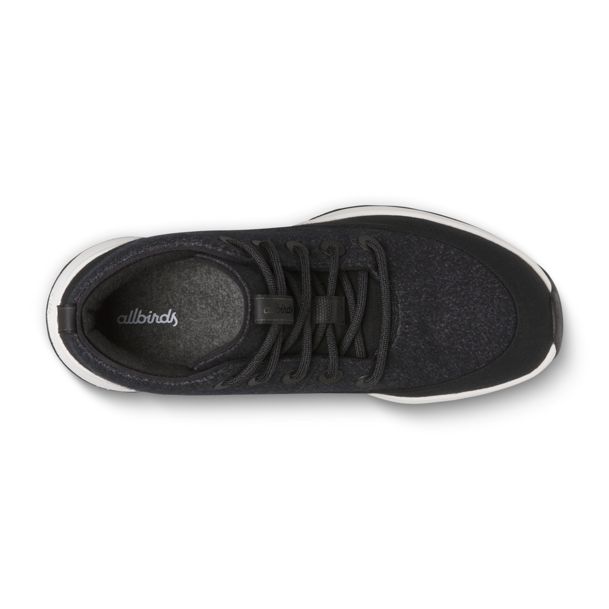Allbirds W Wool Runner NZ Mid Waterproof Freizeitschuhe in SCHWARZ