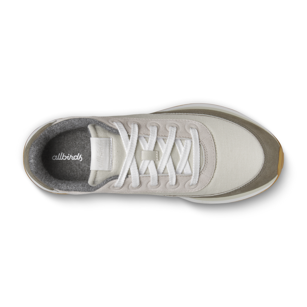 Allbirds Mens Varsity Freizeitschuhe in BEIGE