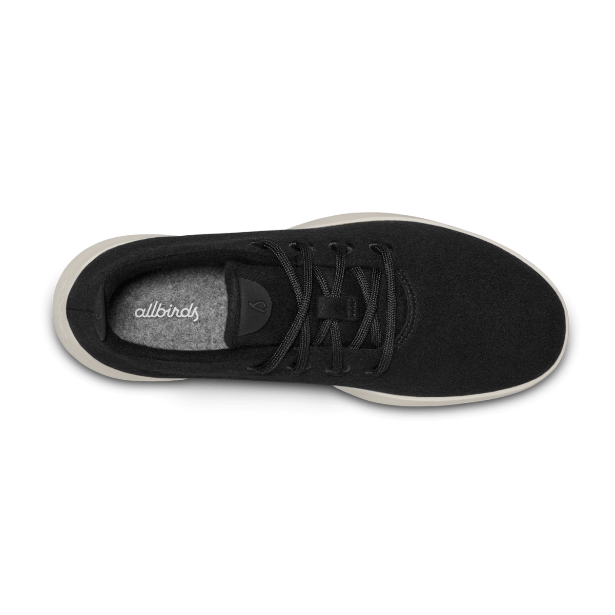Allbirds W Wool Runner Freizeitschuhe in SCHWARZ