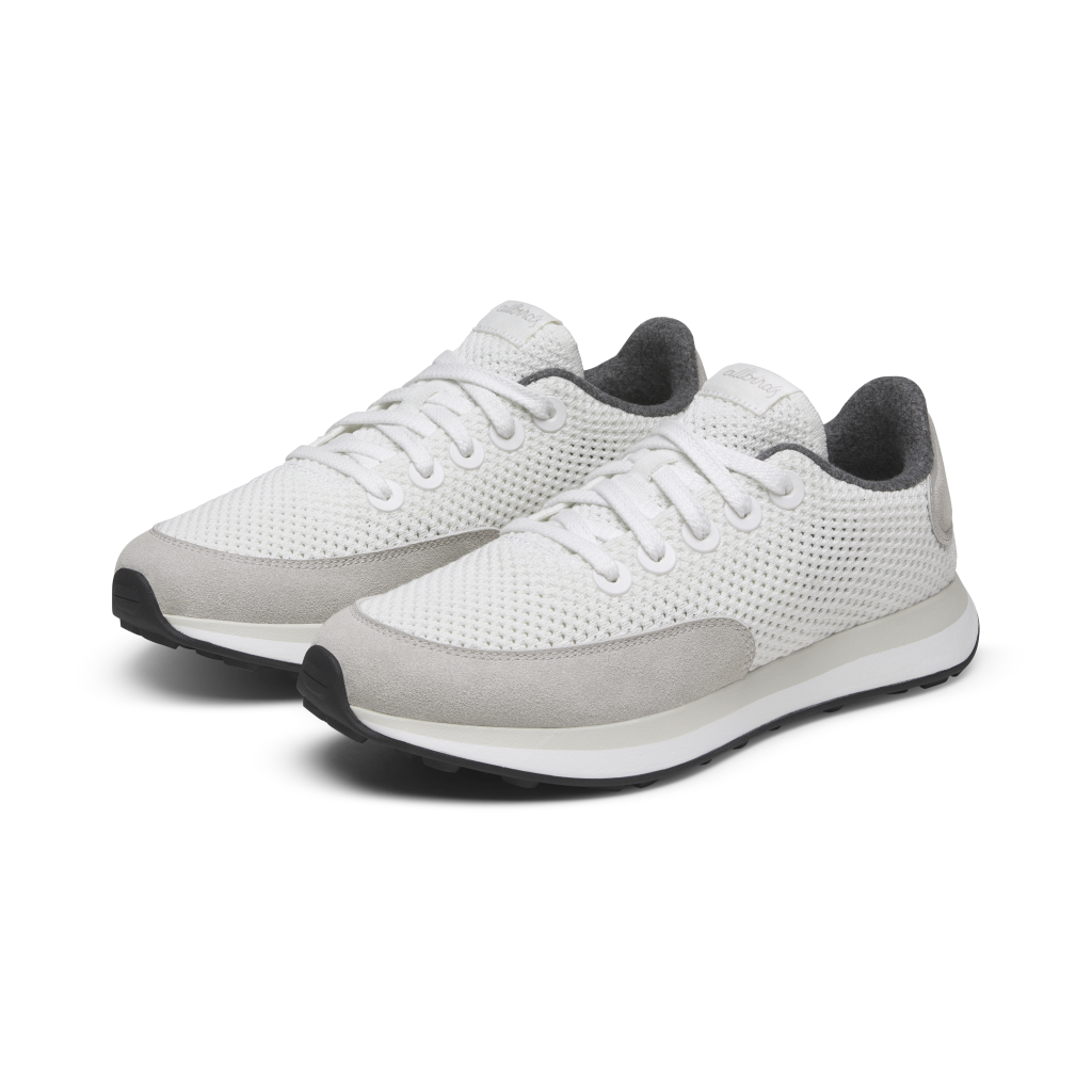 Allbirds Mens Varsity Airy Freizeitschuhe in WEISS