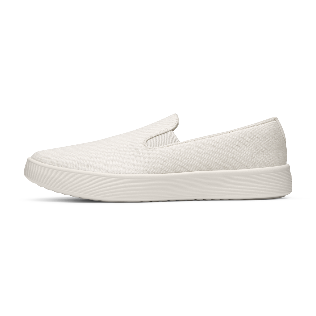 Allbirds W Cruiser Slip On Canvas Freizeitschuhe in WEISS
