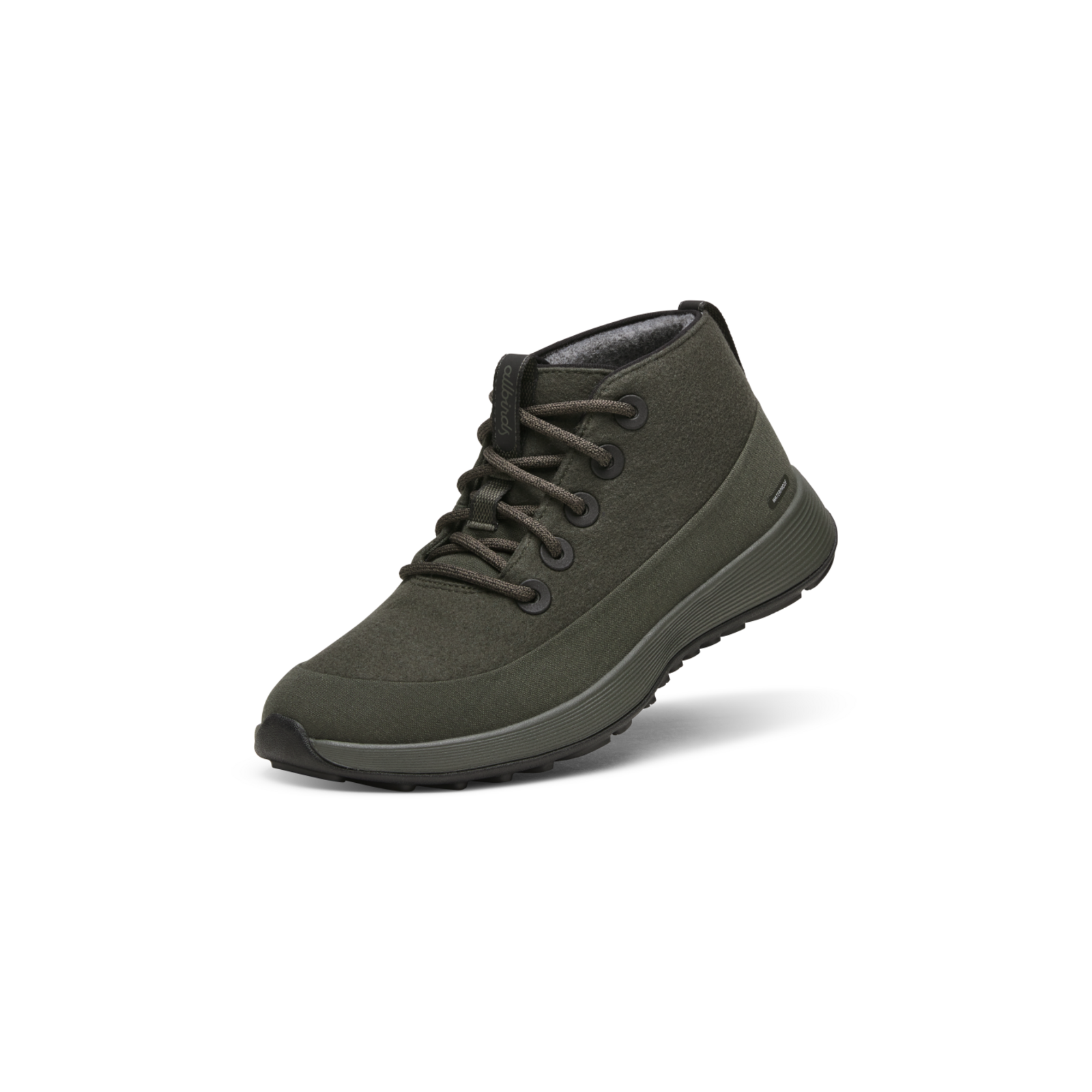 Allbirds M Wool Runner NZ Mid Waterproof Freizeitschuhe in GRÜN