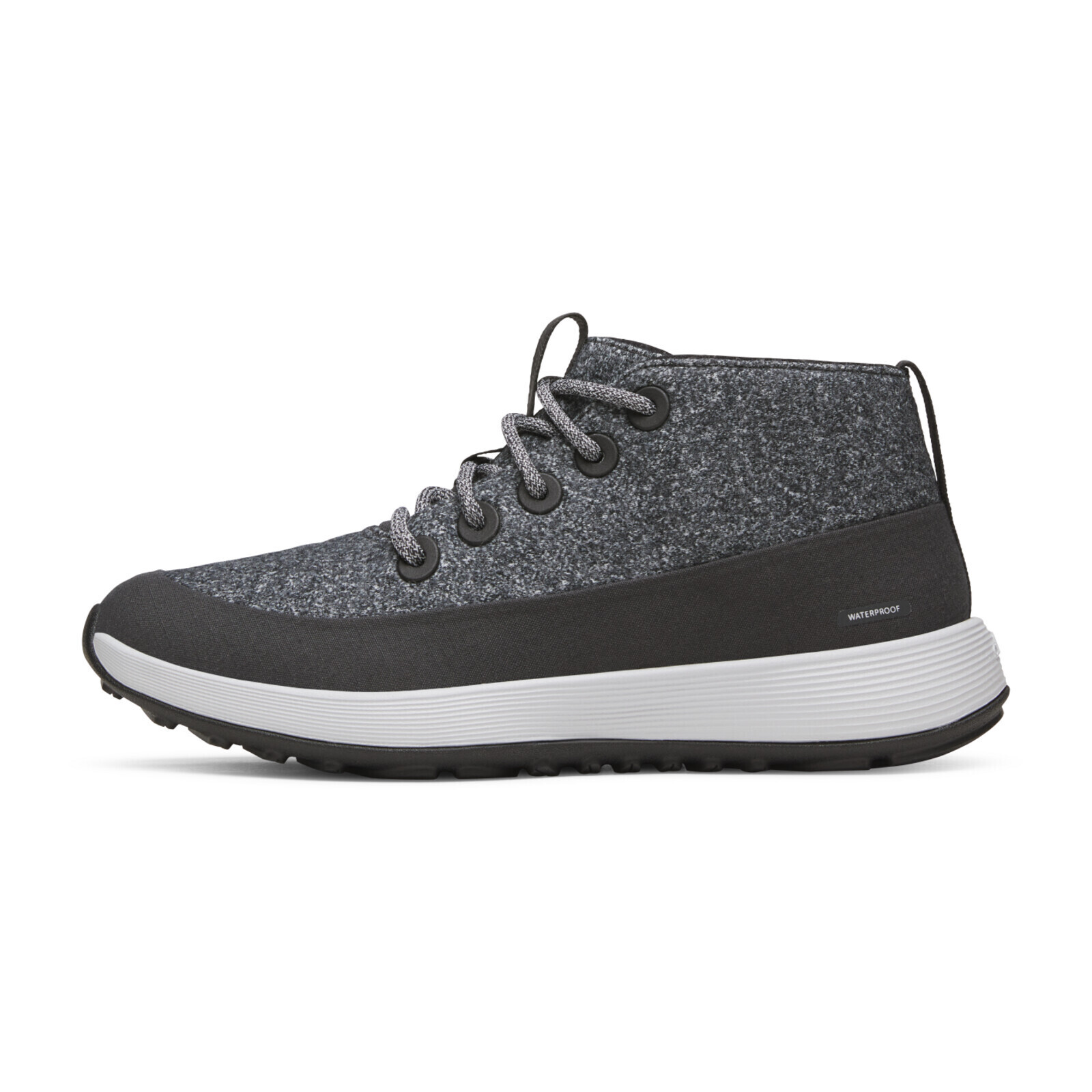 Allbirds M Wool Runner NZ Mid Waterproof Freizeitschuhe in GRAU
