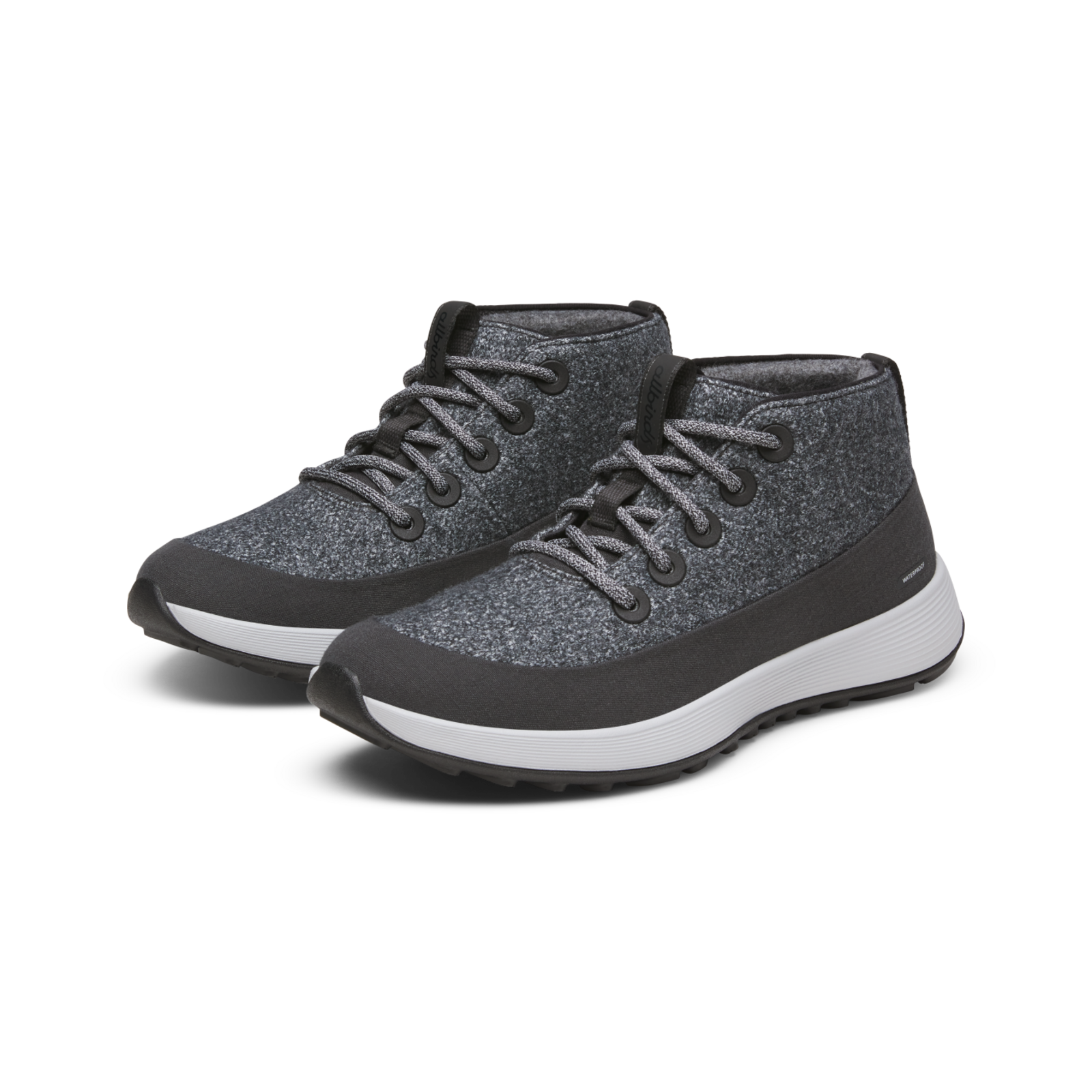 Allbirds M Wool Runner NZ Mid Waterproof Freizeitschuhe in GRAU