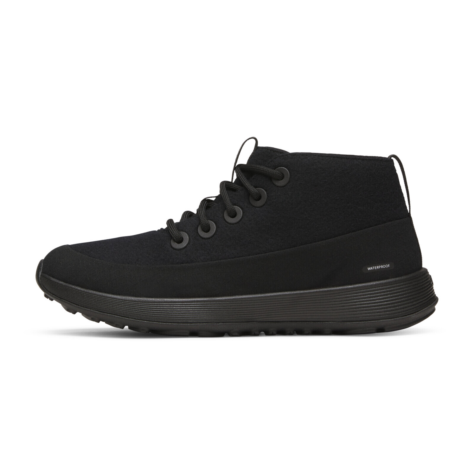 Allbirds W Wool Runner NZ Mid Waterproof Freizeitschuhe in SCHWARZ