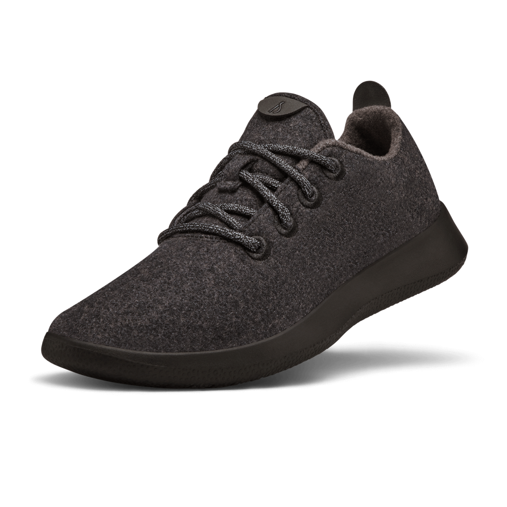 Allbirds W Wool Runner Freizeitschuhe in SCHWARZ